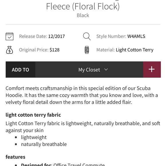 Lululemon Scuba - Picture 4 of 6